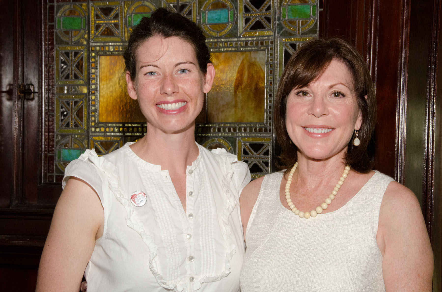 Shelley Gorson and Bonnie McDonald at Landmarks Illinois' 2012 Annual Meeting